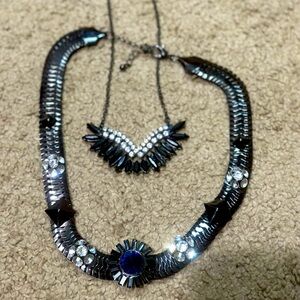 STUNNING set of goth inspired necklaces